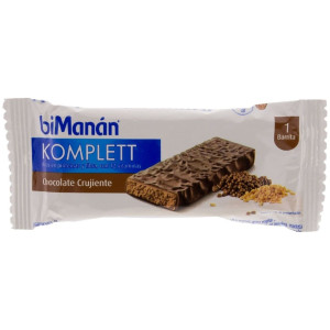 Bimanán Barrita De Chocolate Crujiente, 8 Uds