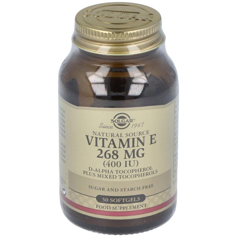 Vitamina E 400Ui (268Mg) 50Cap.Blanda