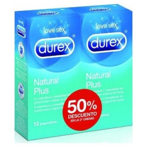 Durex Natural Plus Duplo 2...