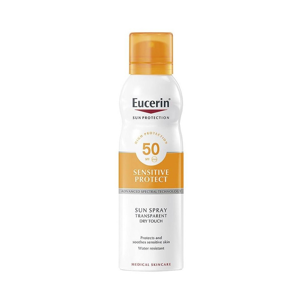 Eucerin Dry Tocuh Spray Transparente Spf50+ 200Ml