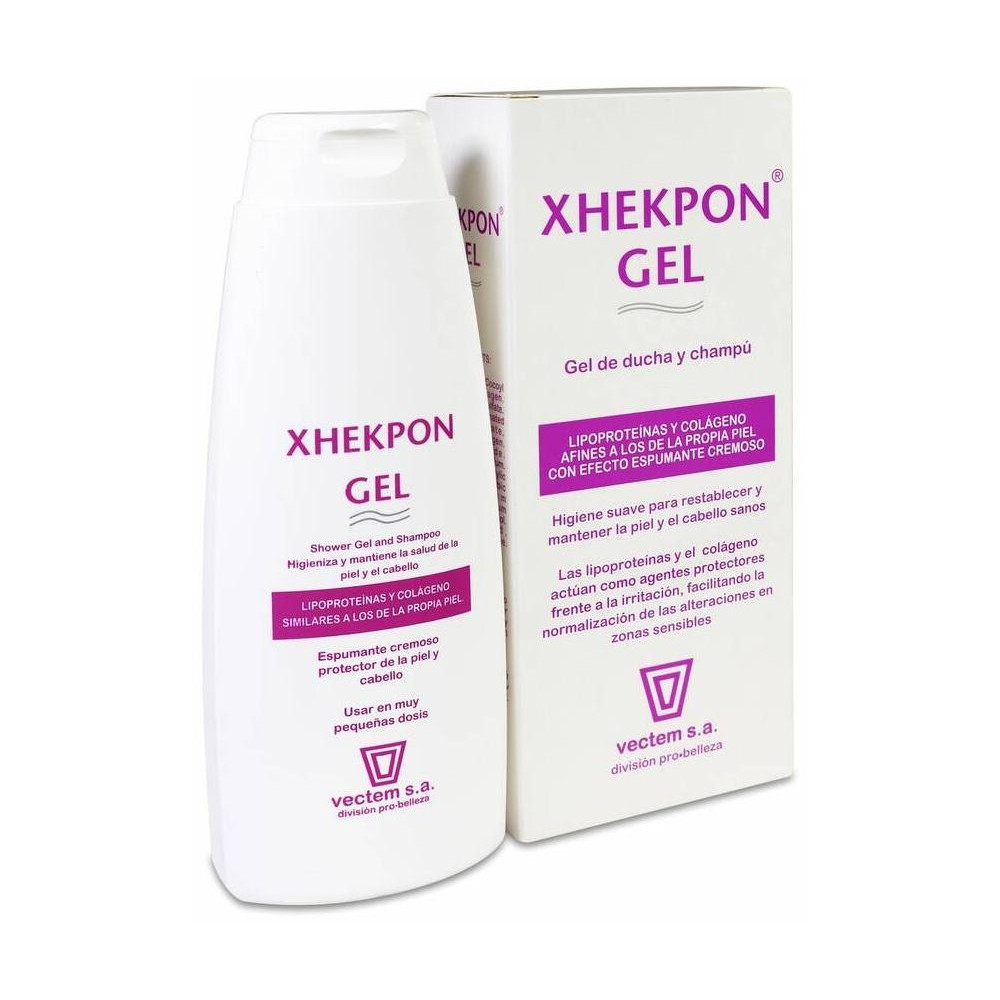 Xhekpon Gel Dermoprotector Con Colágeno Hidrolizado, 400 Ml