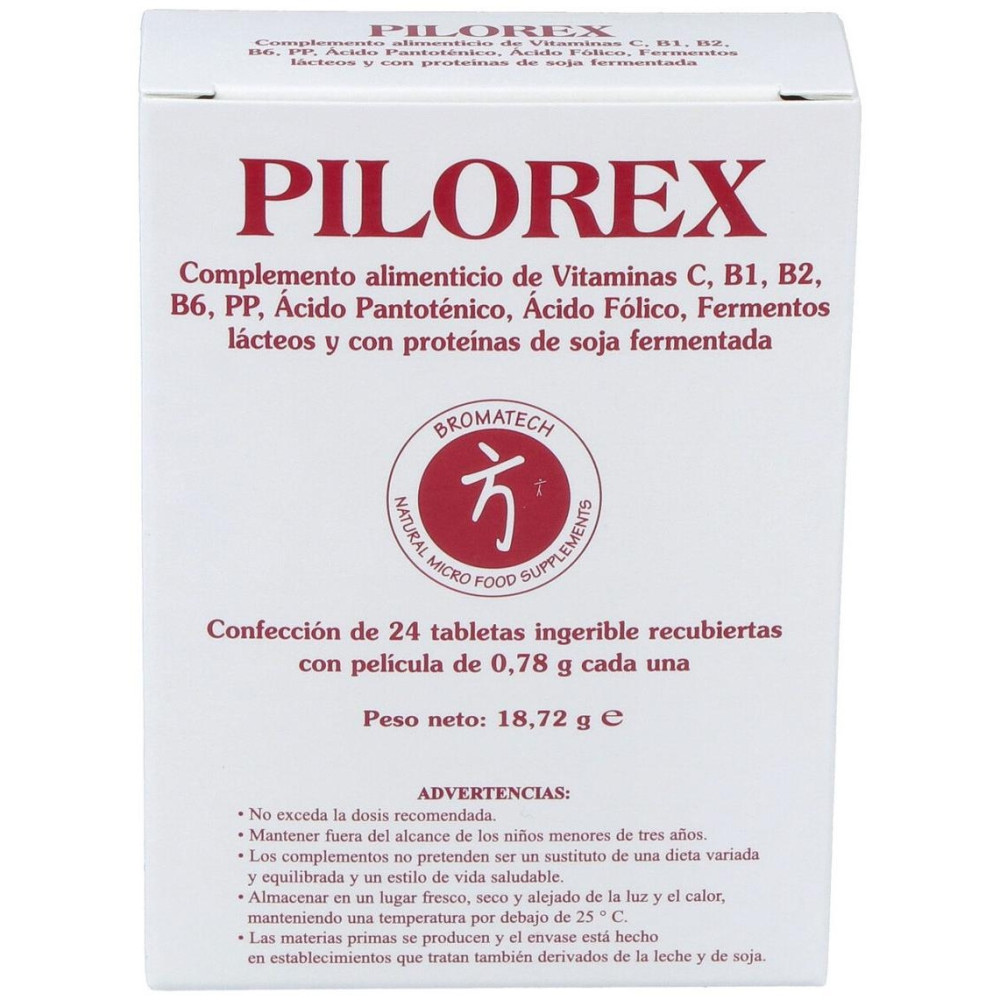Bromatech Pilorex 24 Tabletas