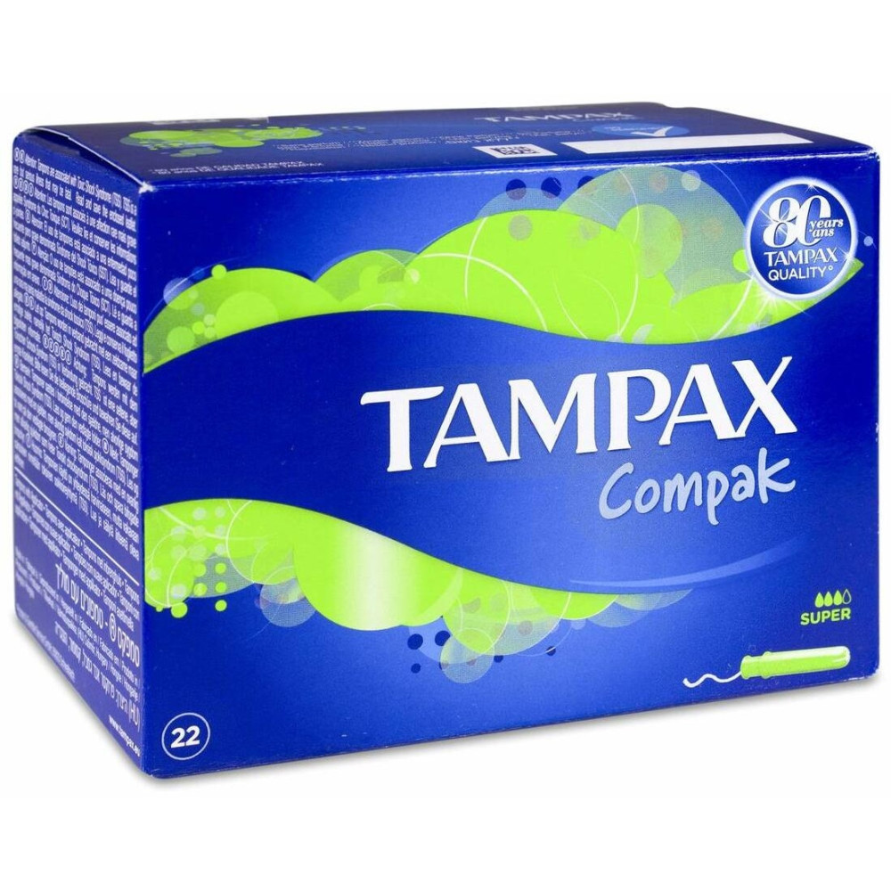 Tampax Compak Tampón Super 20Uds