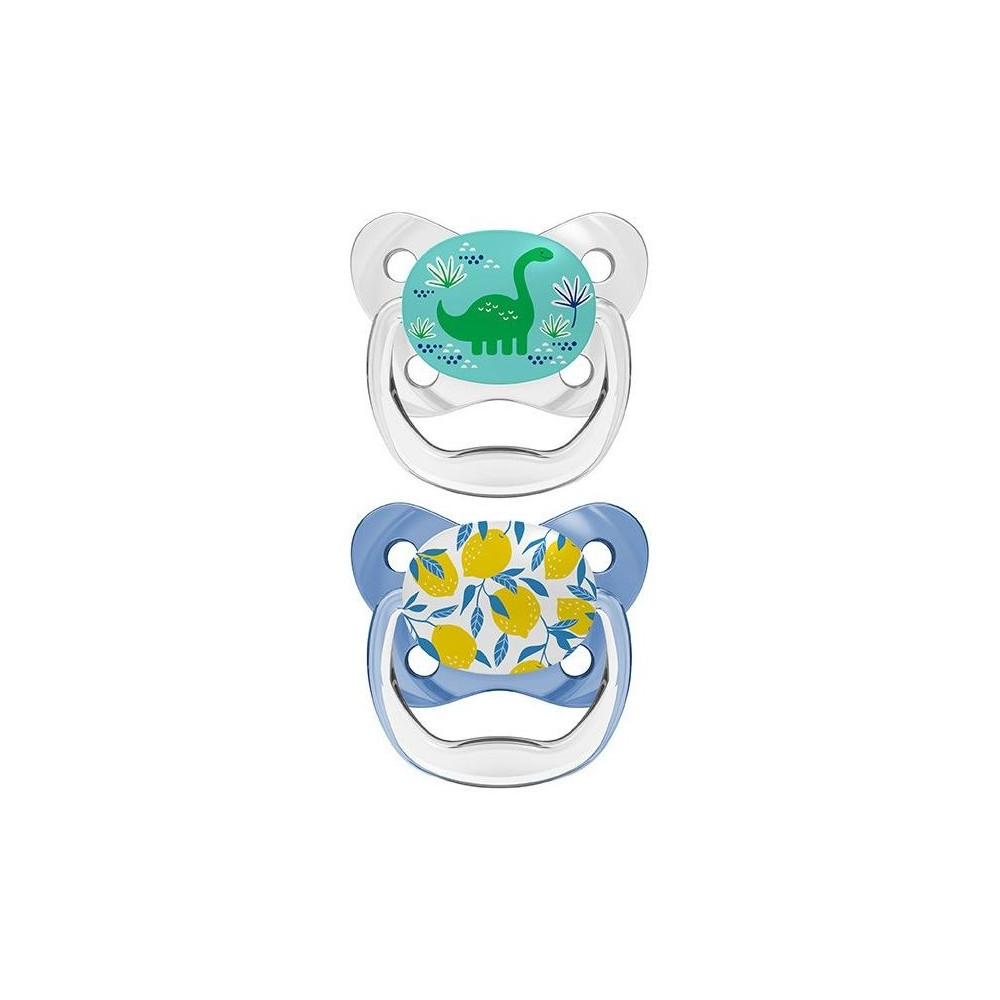 Drbrown'S Chupete Preventivo Mariposa Azul 6-18 Meses Talla 2