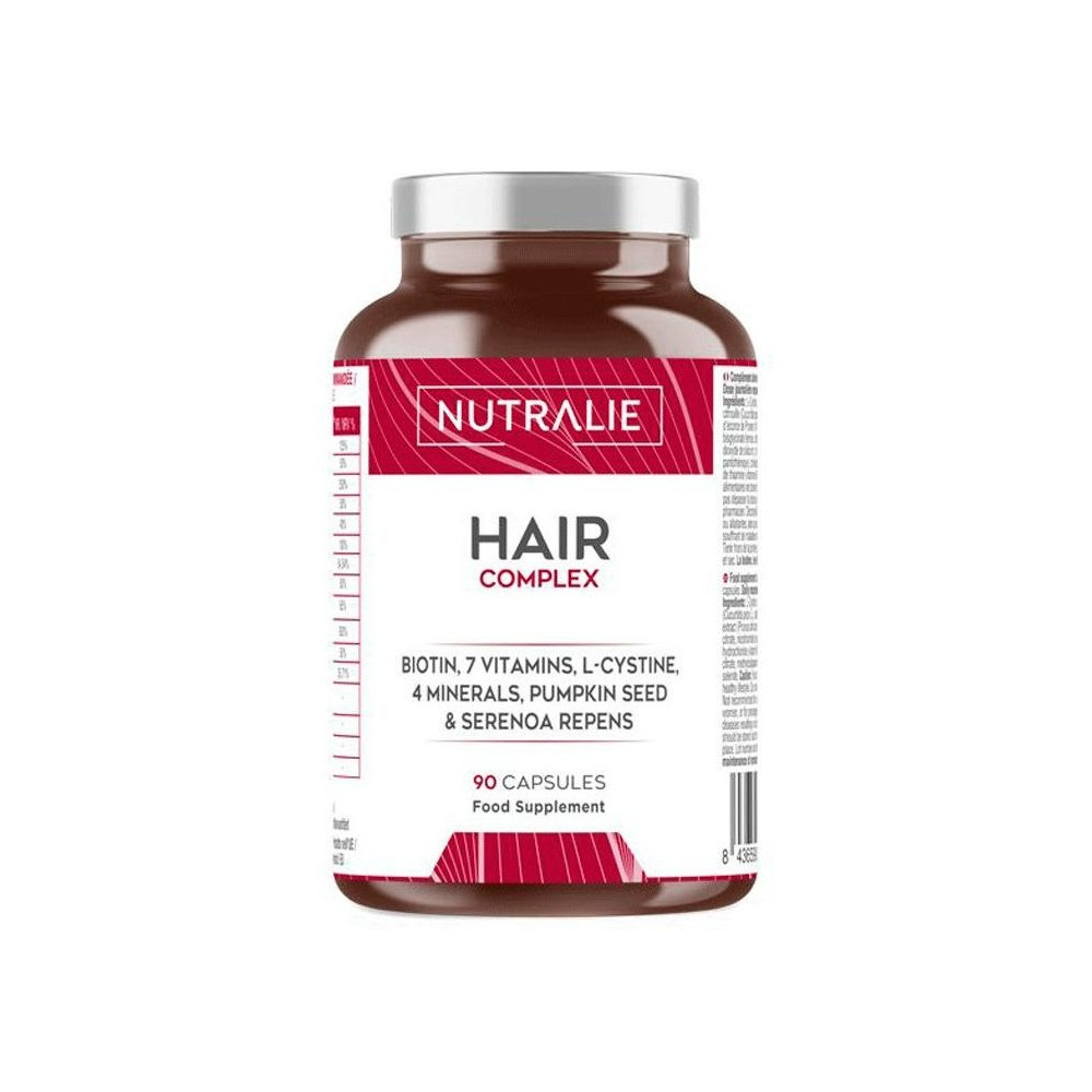 Nutralie Hair Complex Con Biotina Vitaminas Para El Cabello 90Caps