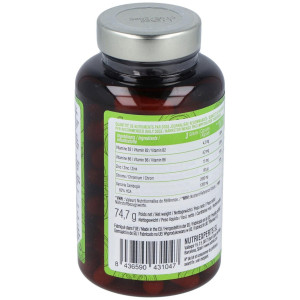 Nutralie Garcinia Cambogia Complex + Cromo + Zinc + B2 Y B6 90Caps