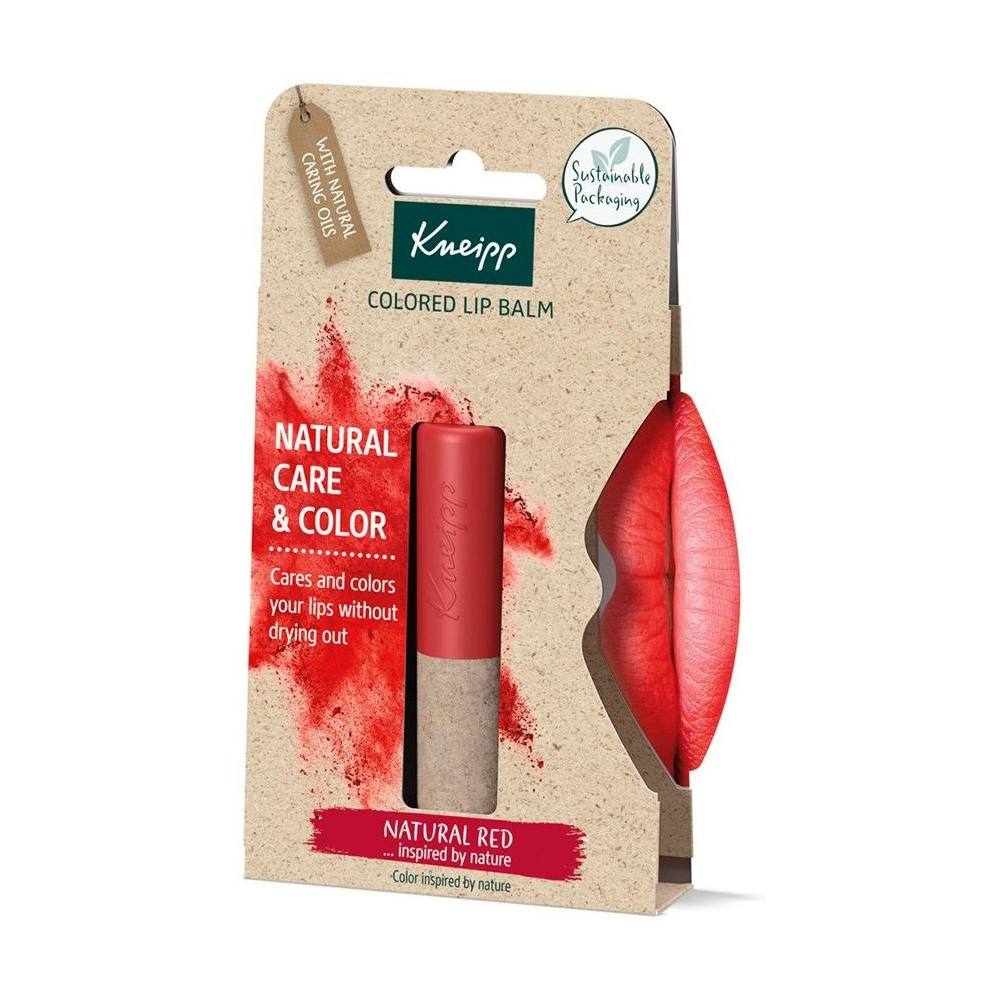 Kneipp Bálsamo Labial Natural Rojo 3,5G