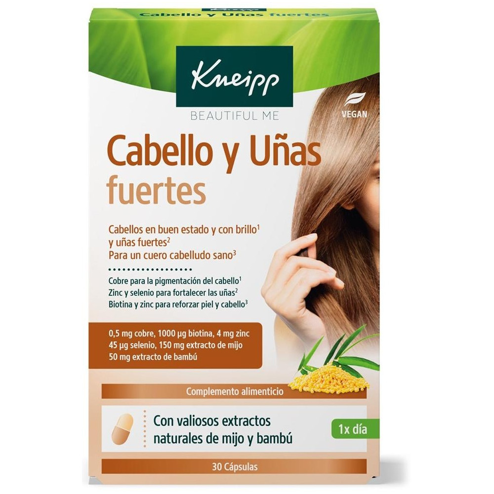 Kneipp Cabello Y Uñas Fuertes 30 Cápsulas