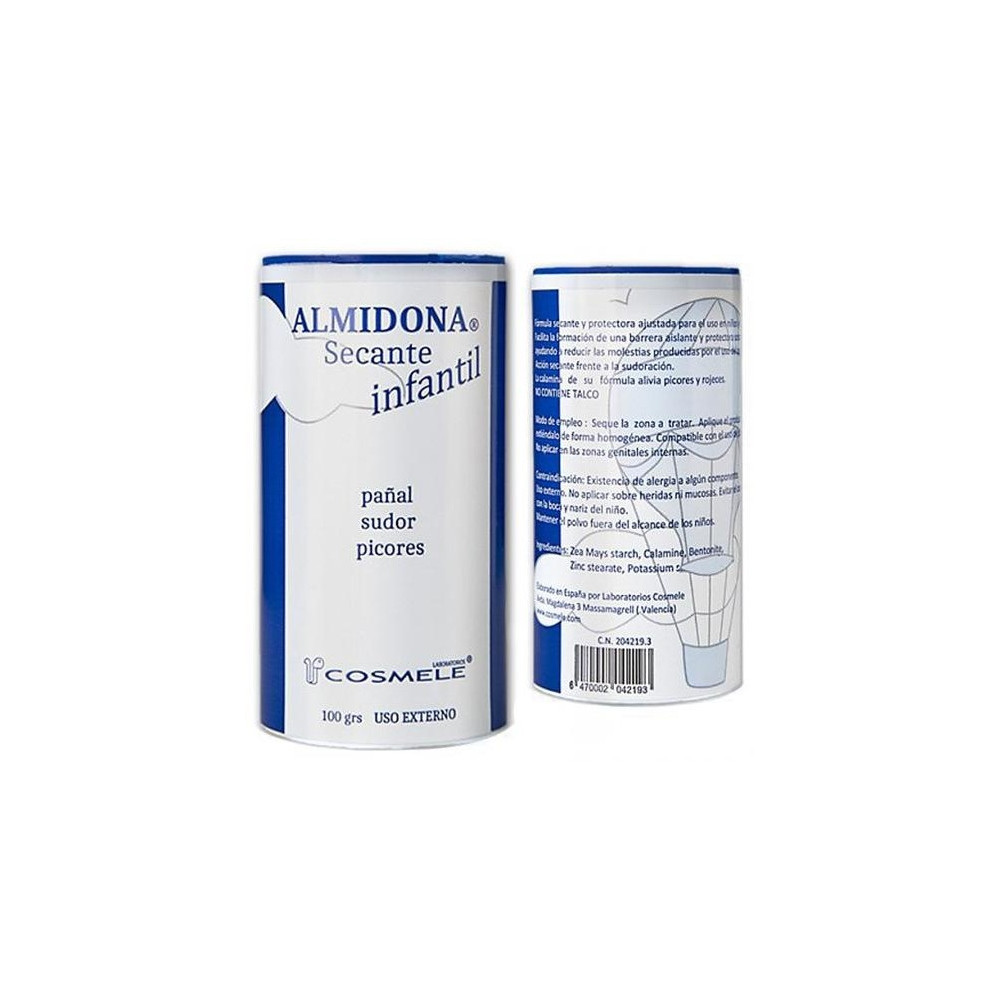 Cosmele Almidona Infantil Sudoración Picores 100G