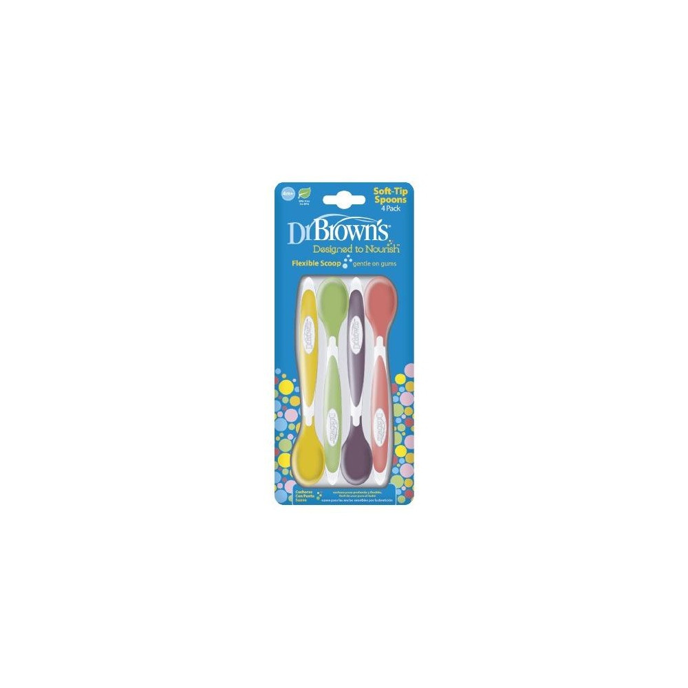Dr.Brown'S Cucharas C/Surtido Pack 4U
