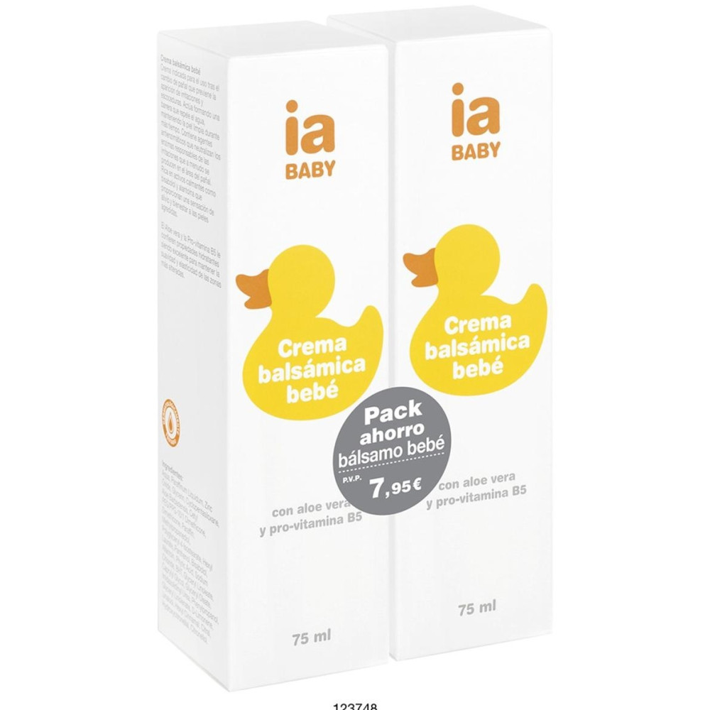 Interapothek Pack Crema Bálsamo Bebé 2X75Ml