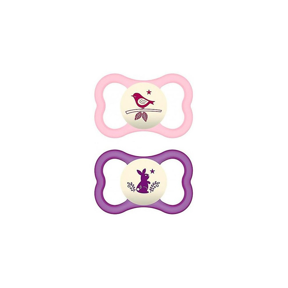 Mam Baby Baby Chupete Air 6 Rosa Silicona