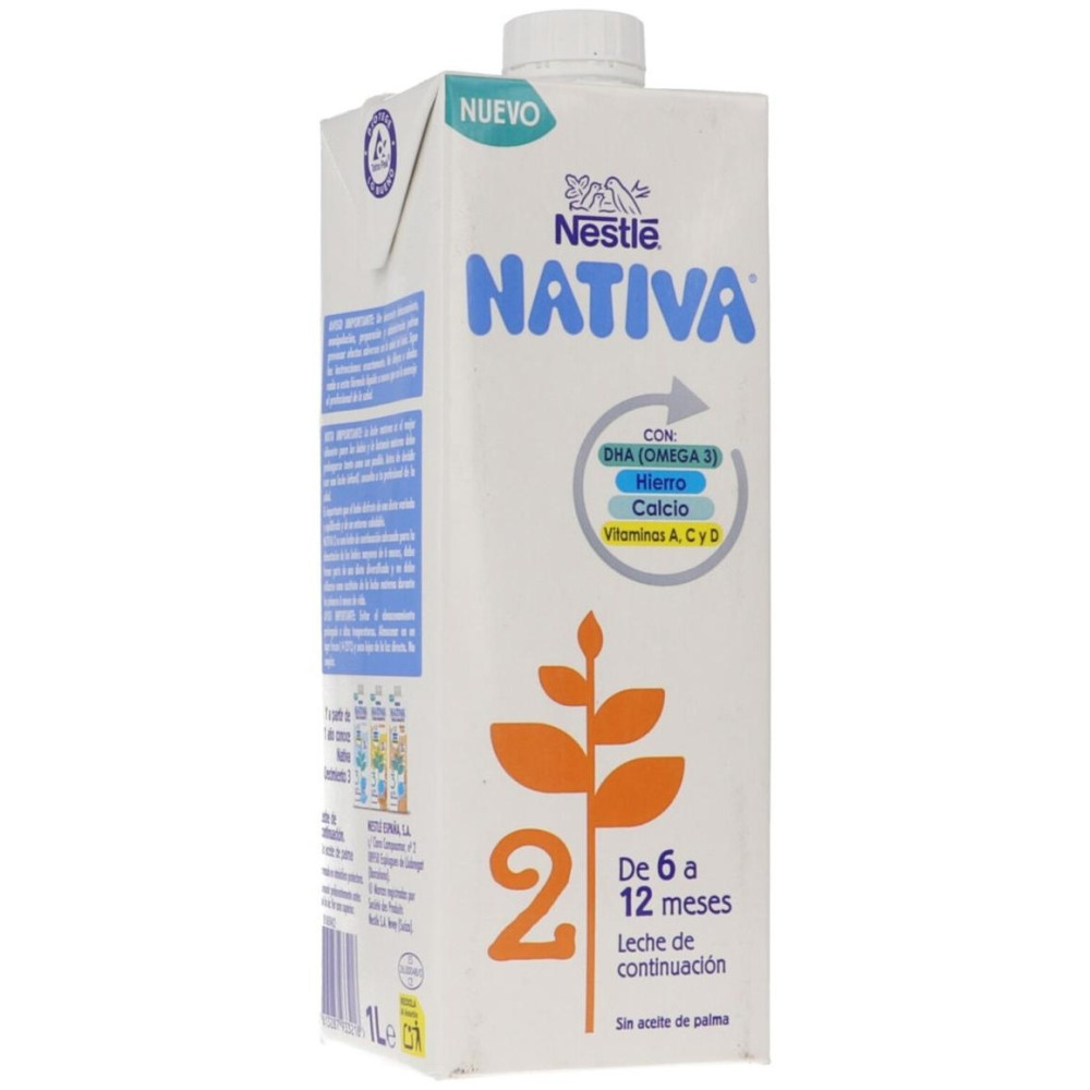 Nestle Nativa 2 Liquida 1 Litro