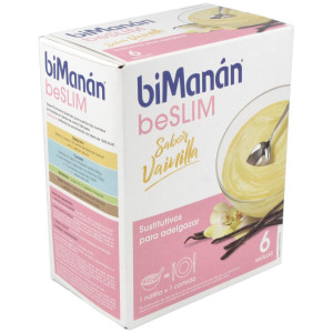 Bimanán® Beslim Natillas Vainilla 6 Sobres
