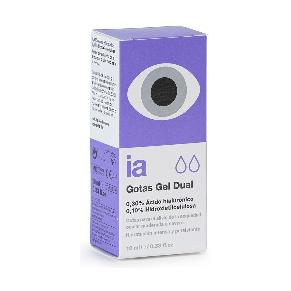 Interapothek Gotas Oftalmicas Con Doble Humectación 0,30% Ah 10Ml