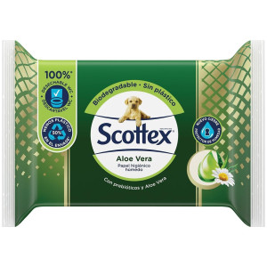 Scottec Toallitas Aloe Vera...