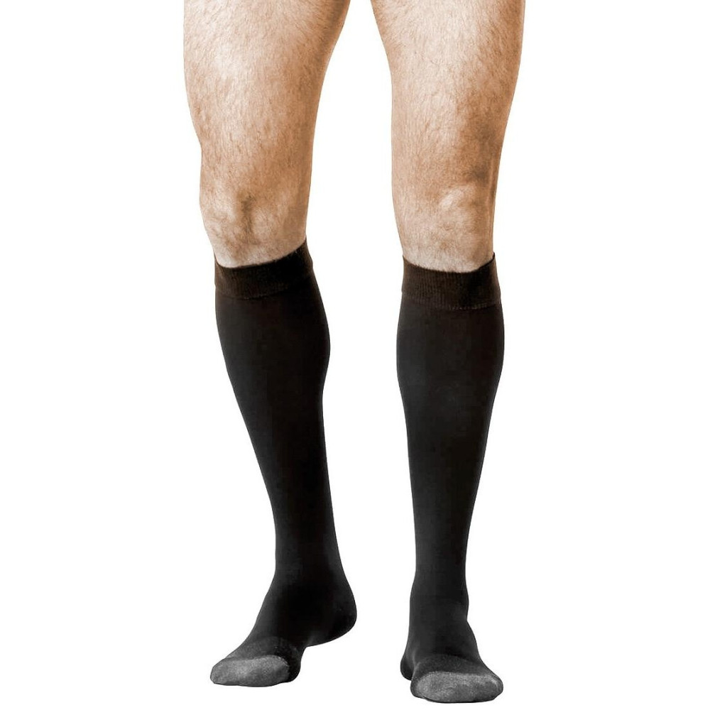 Farmalastic Calcetin Ejecutivo Compresion Ligera Hombre Negro M 1 Par