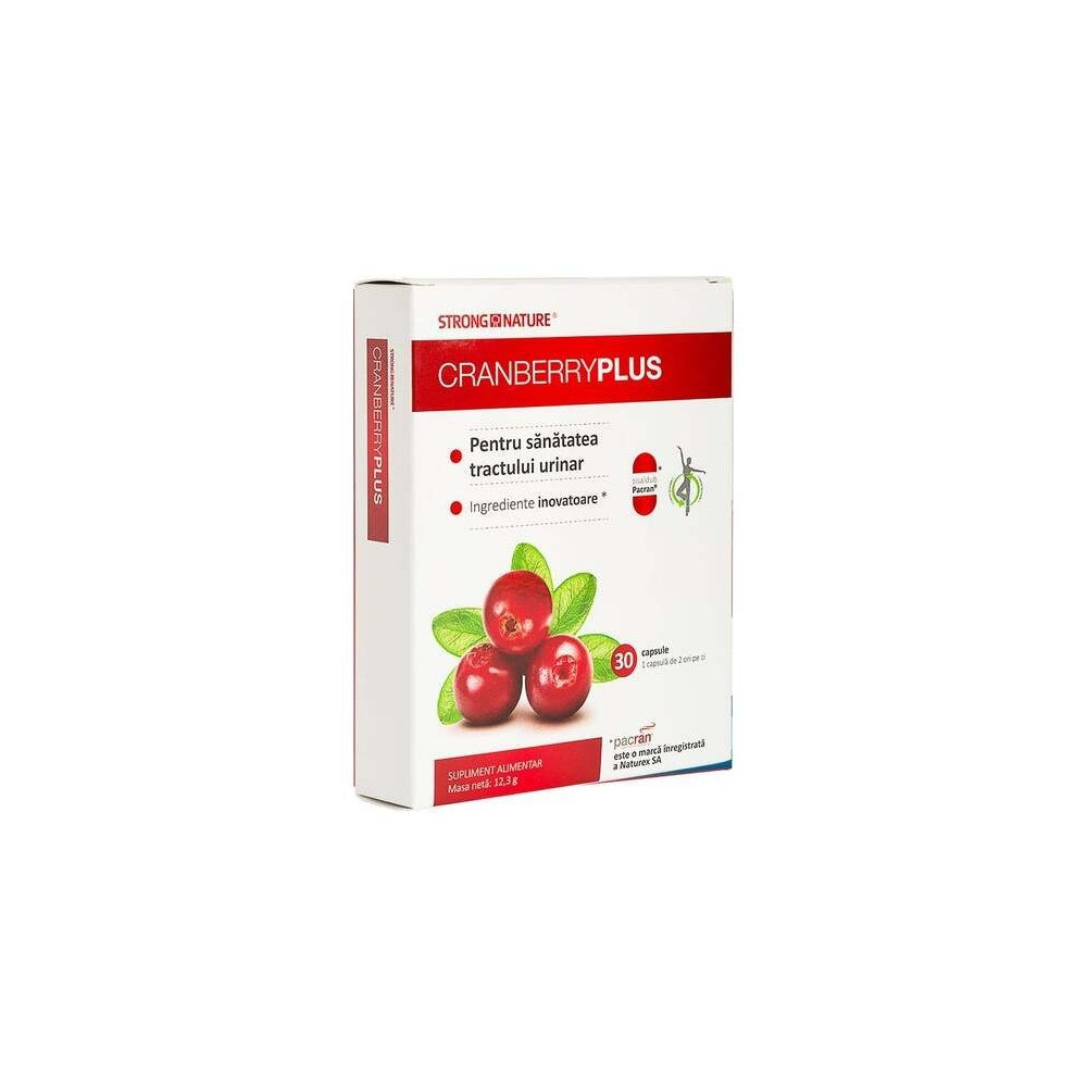 Strong Nature Cramberry Plus 30 Cápsulas.