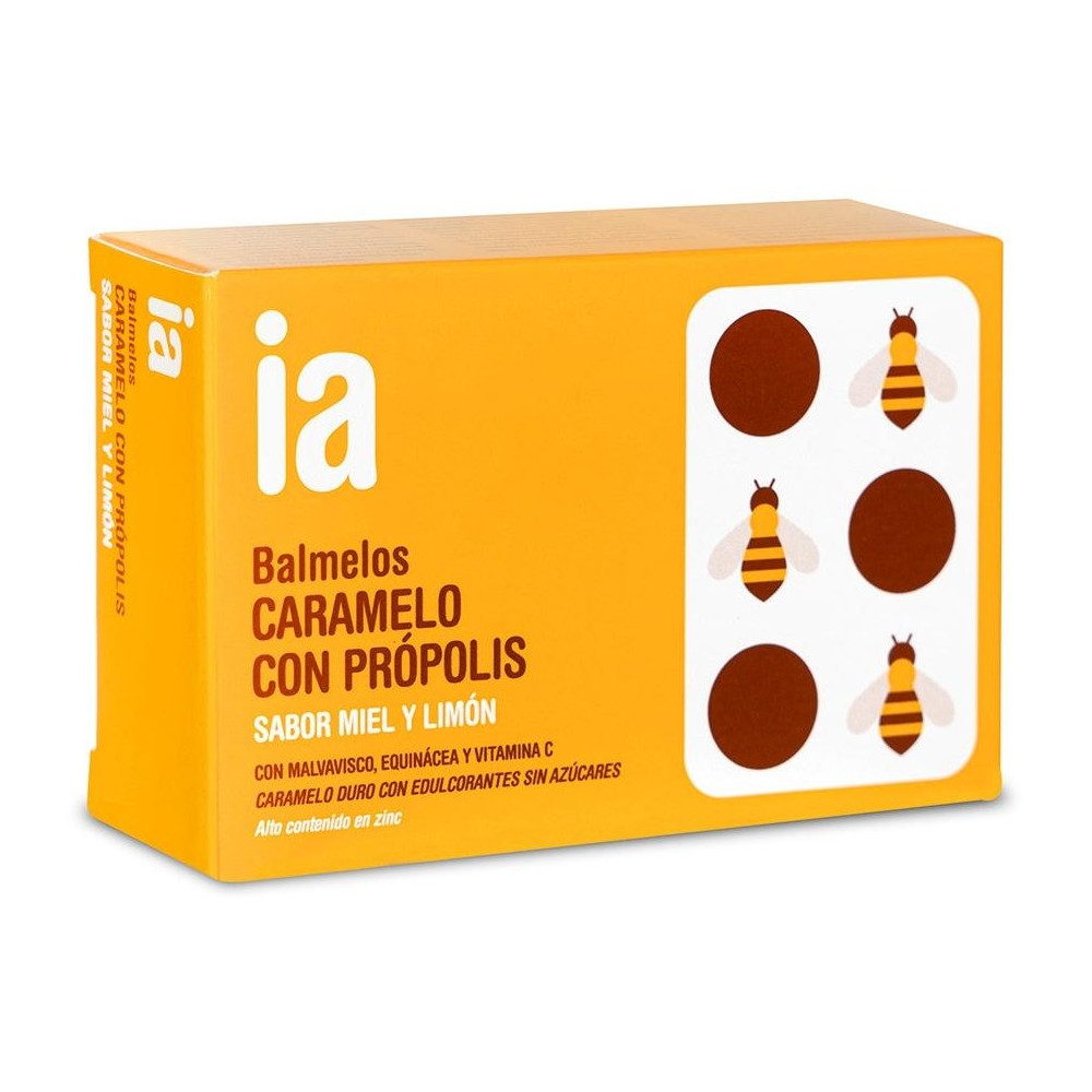 Interapothek Balmelos Caramelo Con Própolis Sabor Miel Y Limón 18Caps