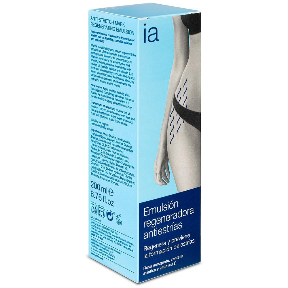Interapothek Emulsión Regeneradora Antiestrías 200 Ml