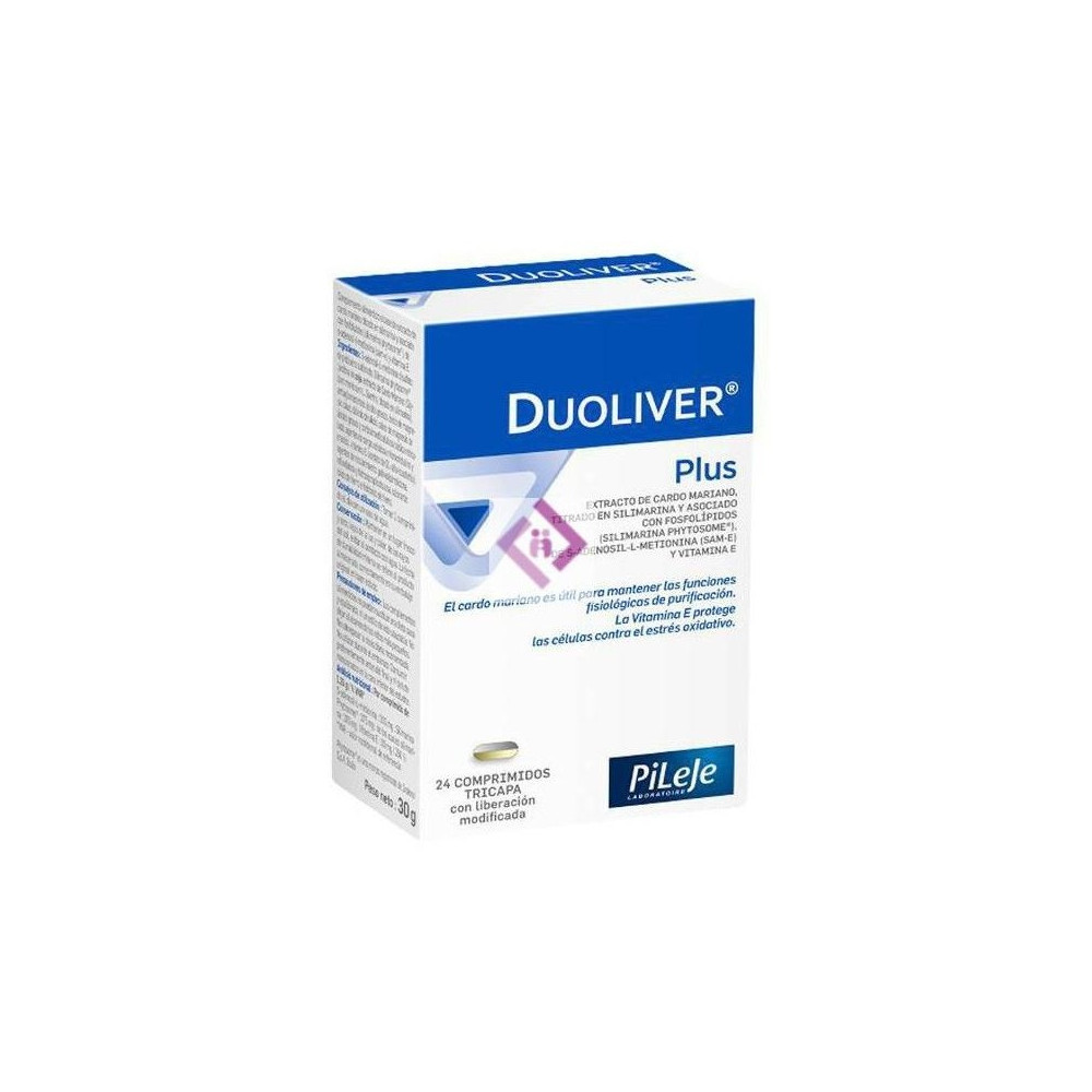 Pileje Duoliver Plus 24 Comprimidos