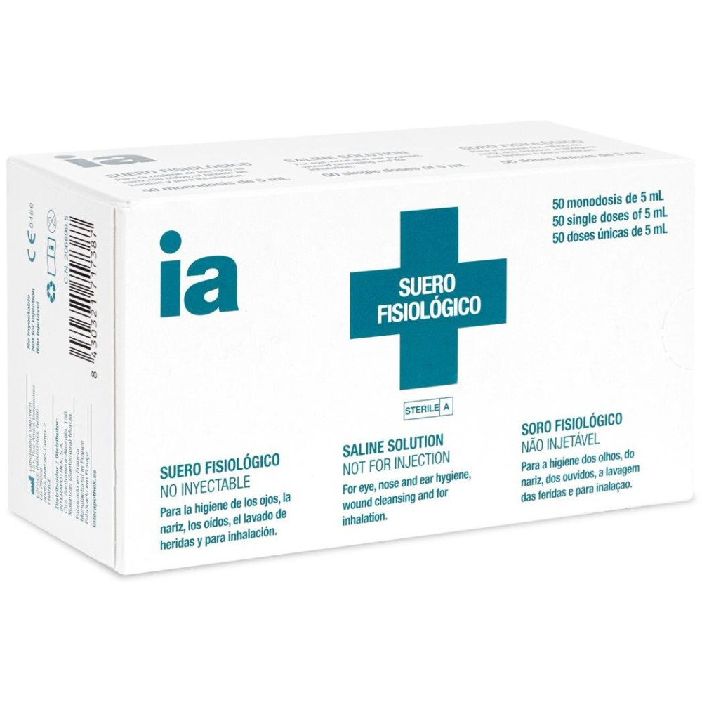 Interapothek Suero Fisiológico 50Monodosis