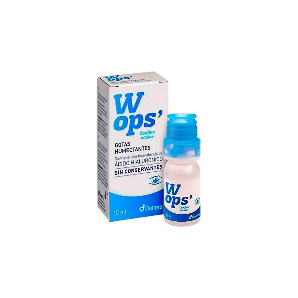 Wops Gotas Humectantes Sin Conservantes 10Ml.