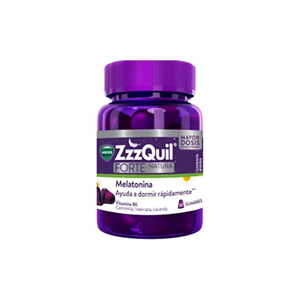 Zzzquil Natura Forte Complemento Alimenticio Para Dormir 30 Gominolas