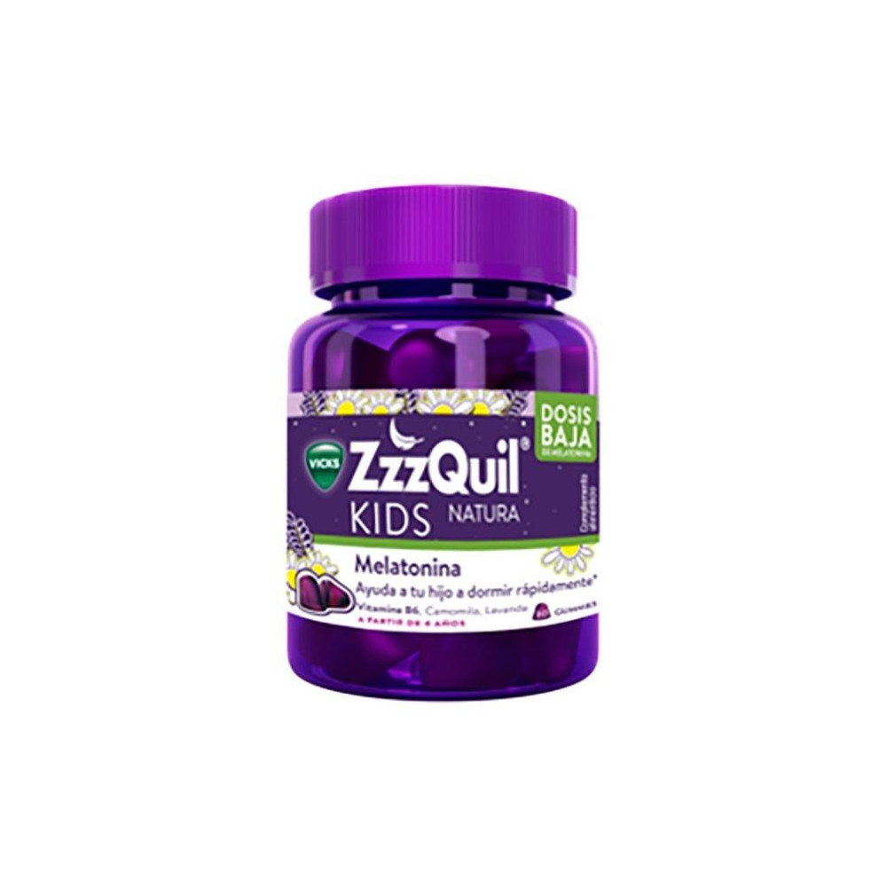 Zzzquil Natura Kids Sabor Frutos Del Bosque Gummies 30Uds