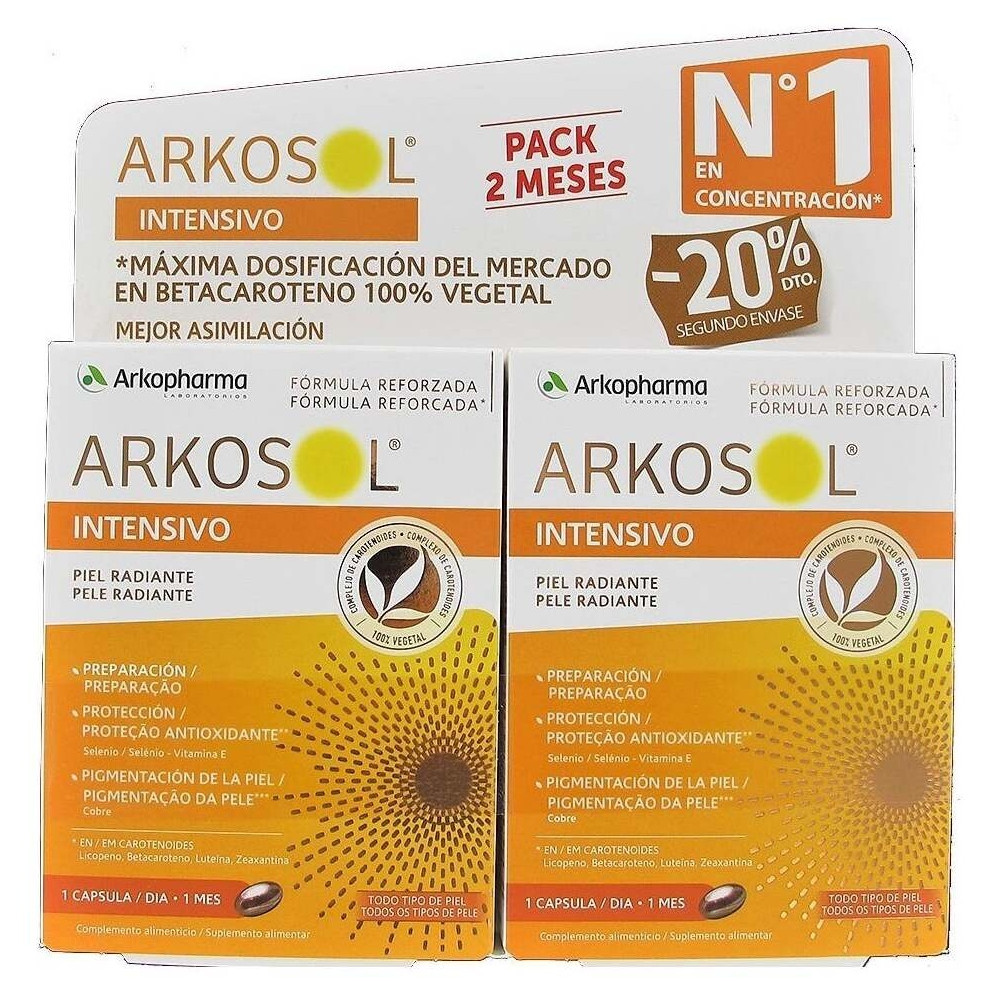 Arkopharma Arkosol Intensivo 2X30Caps
