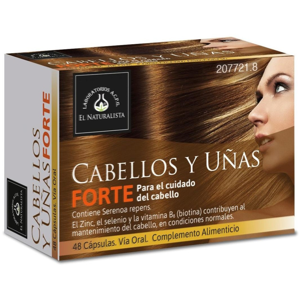 El Naturalista Cabellos Y Uñas Forte 48 Cápsulas