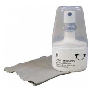 Interapothek Kit Spray Limpiagafas + Gamuza Microfibra