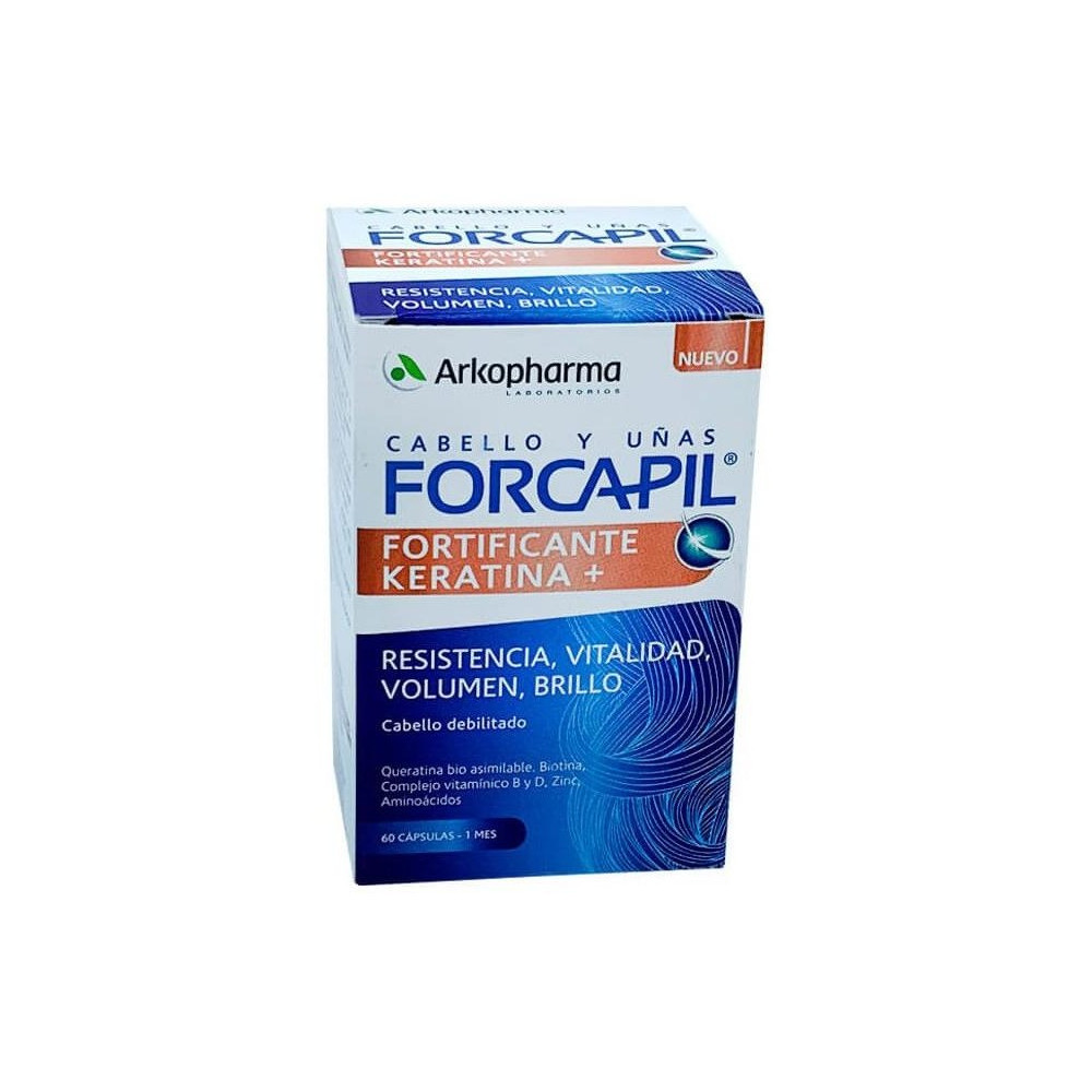 Arkopharma Forcapil Fortificante Keratina 60 Cápsulas