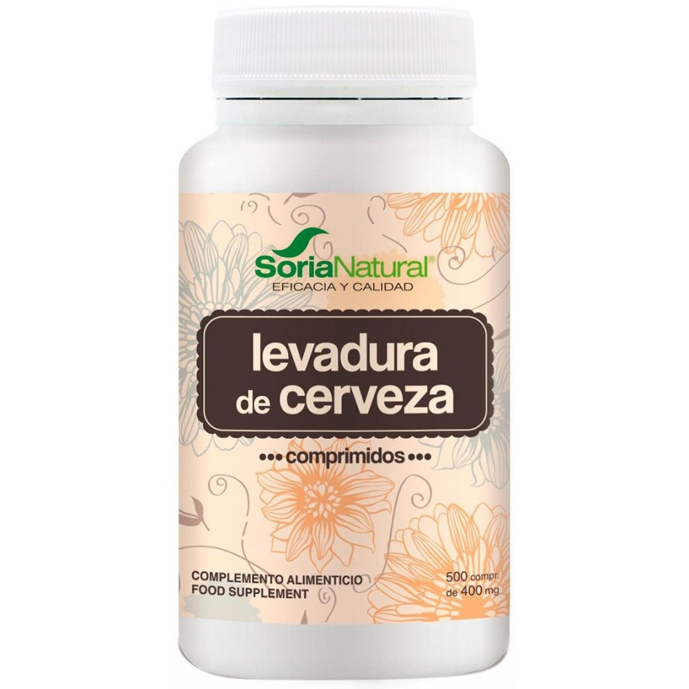 Soria Natural Levadura Cerveza 500 Comprimidos
