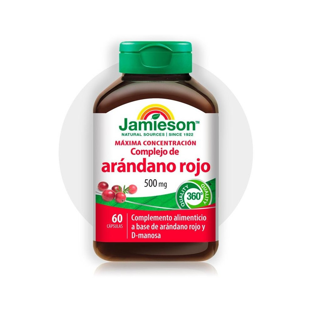 Jamieson Arándanos Rojos 500Mg 60 Cápsulas