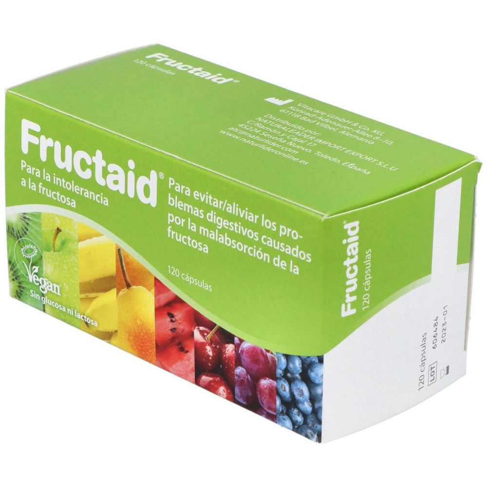 Fructaid Glucosa Isomerasa 120 Cápsulas Vita