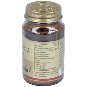 Vitamina B12 500 Mcg Cianocobalamina 50 Vcaps