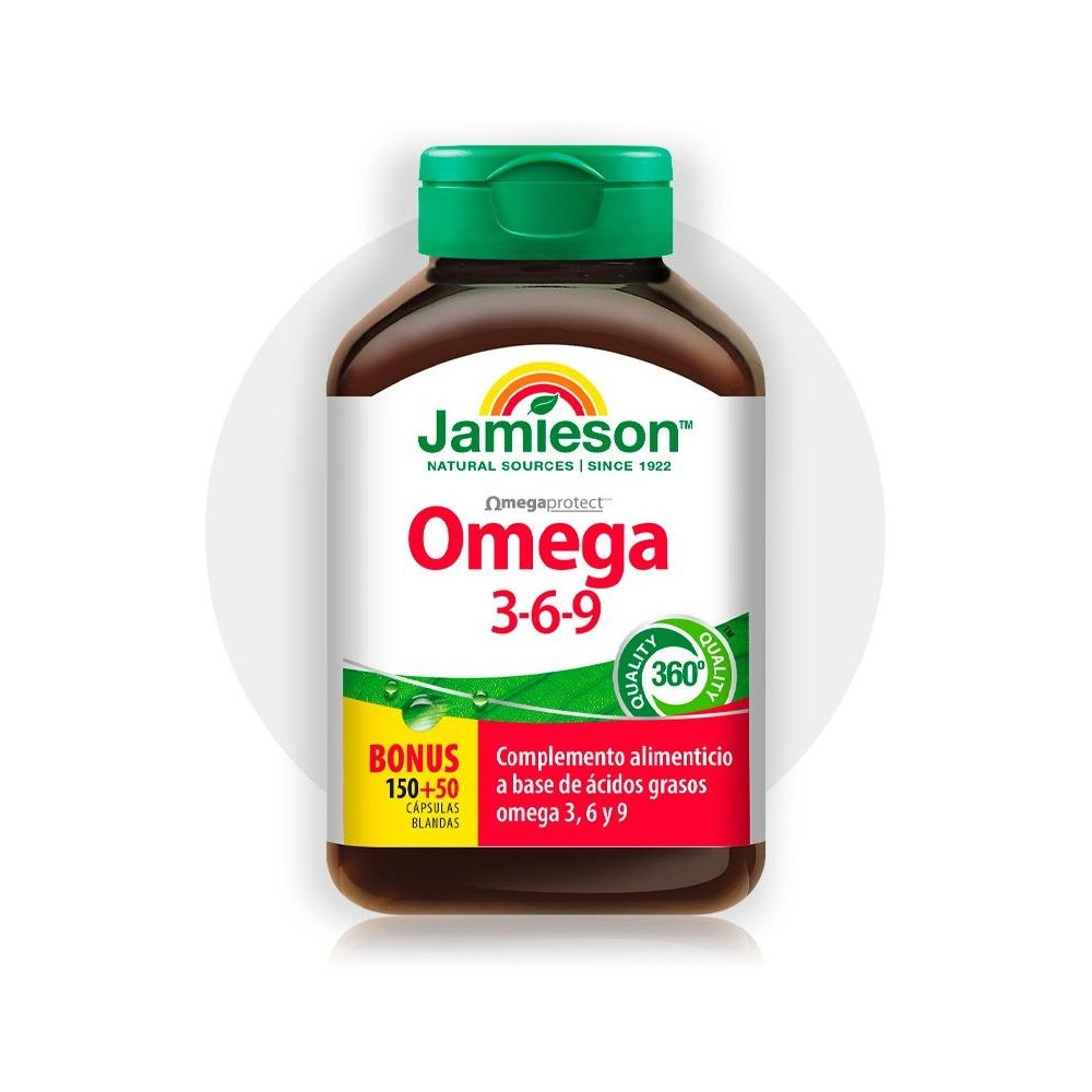 Jamieson Omega 3-6-9 200 Cápsulas