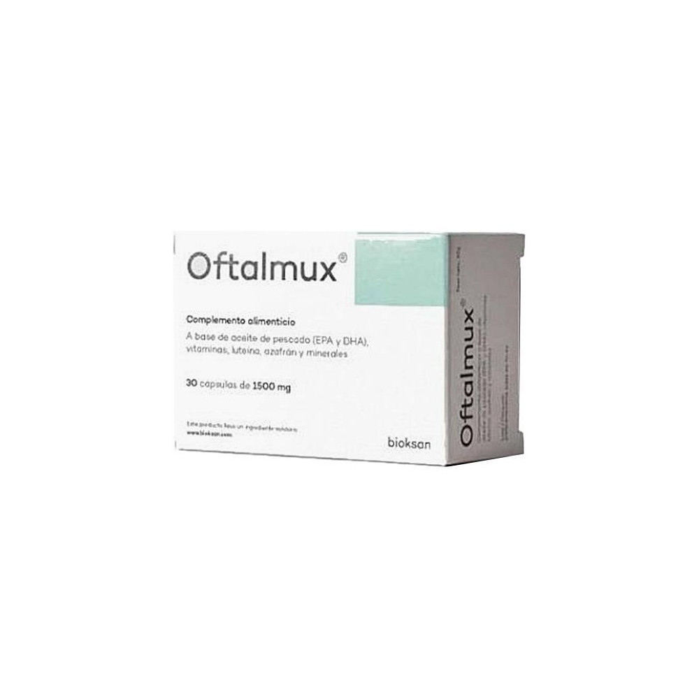 Bioksan Oftalmux 30 Cápsulas Blandas