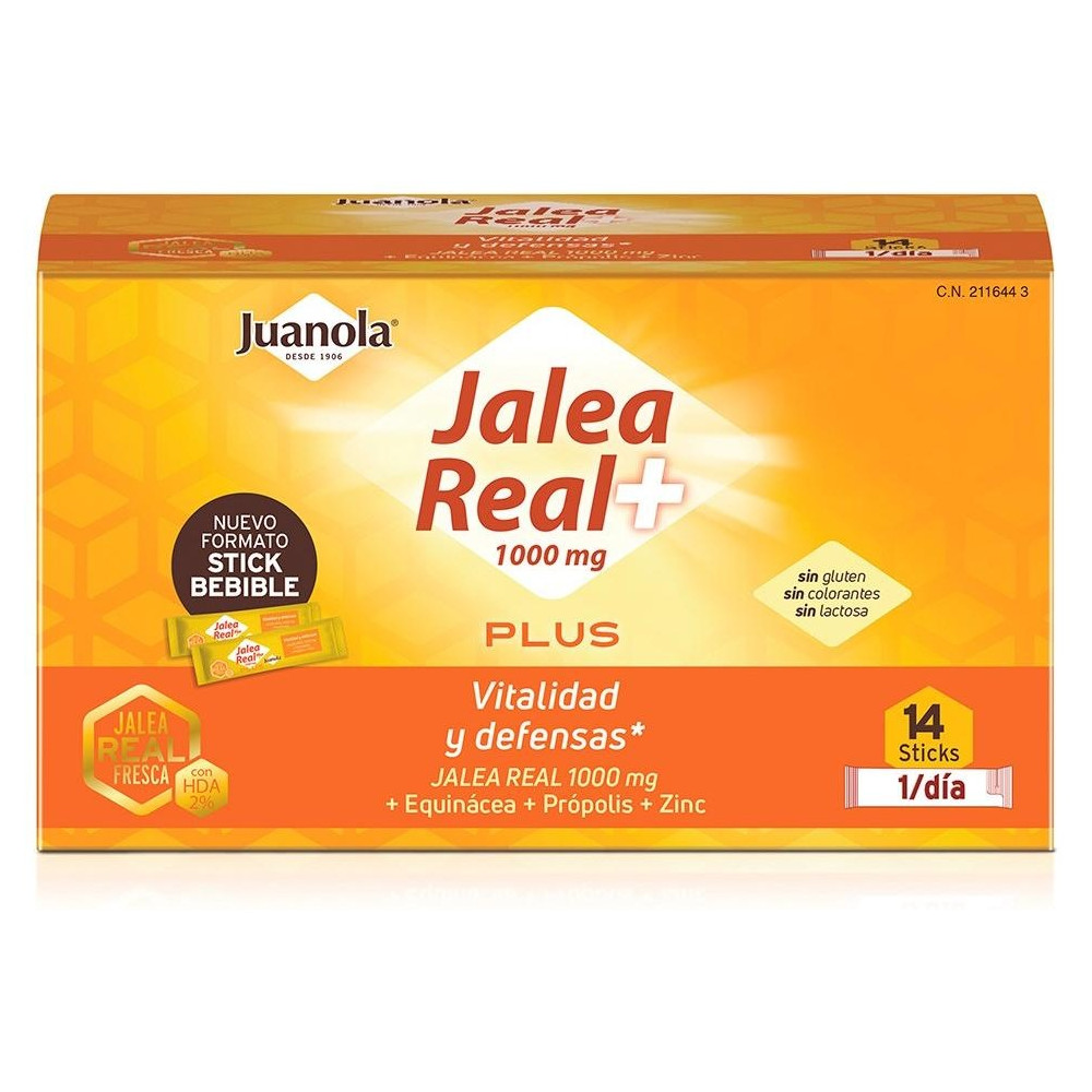 Juanola Jalea Real Plus 10 Ml 14 Sob