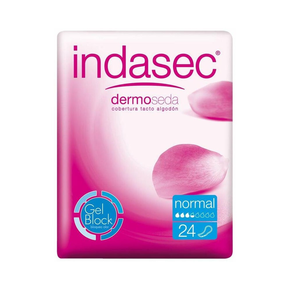 Indasec Indasbox Discreet Compresas Para Pérdidas Leves 24U