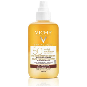 Vichy Capital Soleil Agua Solar Protectora Luminosidad Spf50 200Ml