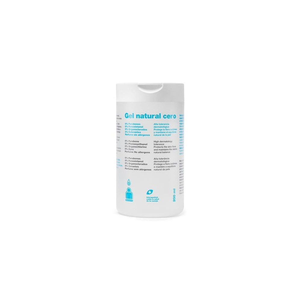 Interapothek Gel De Baño Natural Cero 200Ml