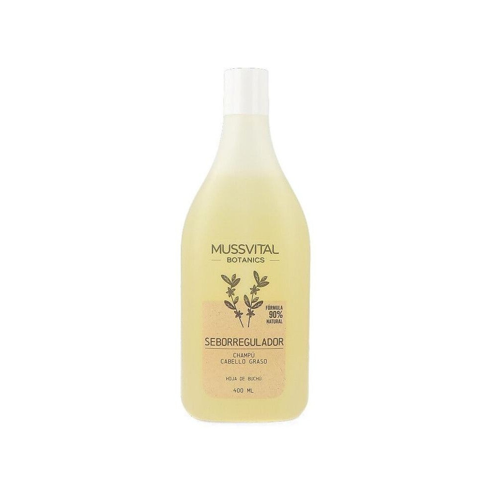 Mussvital Botanics Champú Seborregulador Cabello Graso 400Ml
