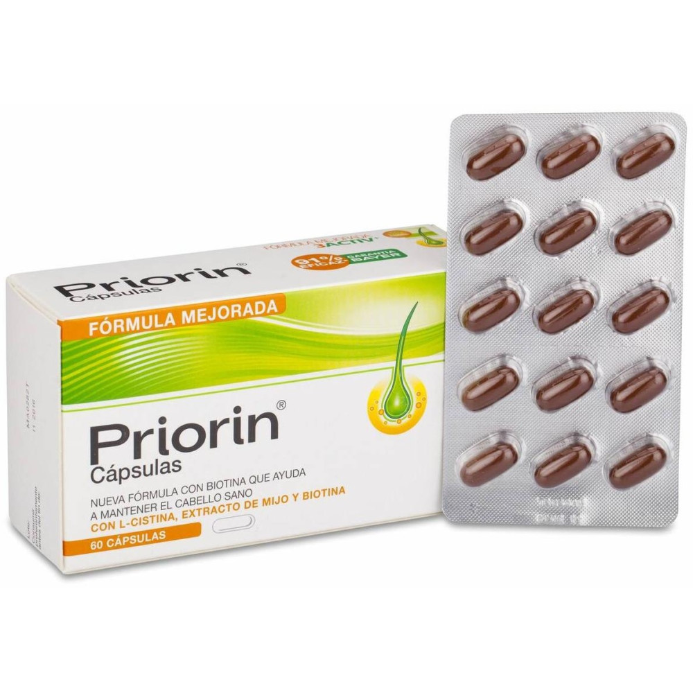 Priorin Cápsulas Anticaída 60Caps