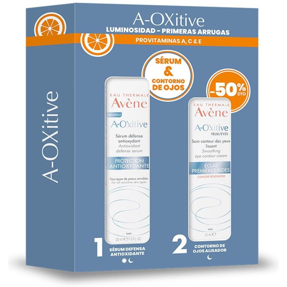 Avène A-Oxitive Pack Luminosidad Y Primeras Arrugas Serum + Contorno De Ojos