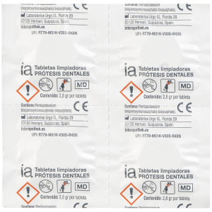 Interapothek Tabletas Limpiadoras Para Prótesis Dentales 32 Uds