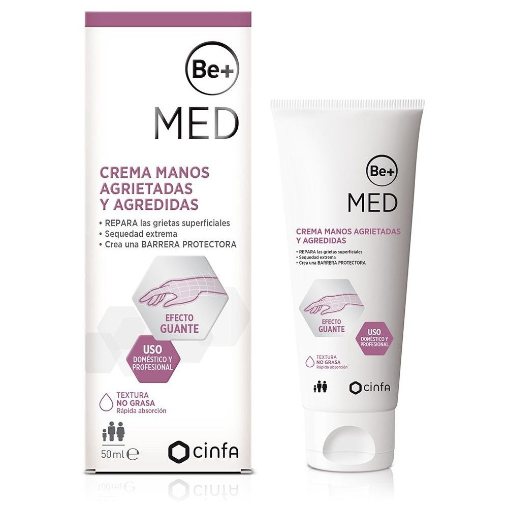 Be+ Med Crema Manos Agrietadas Y Agredidas 50Ml