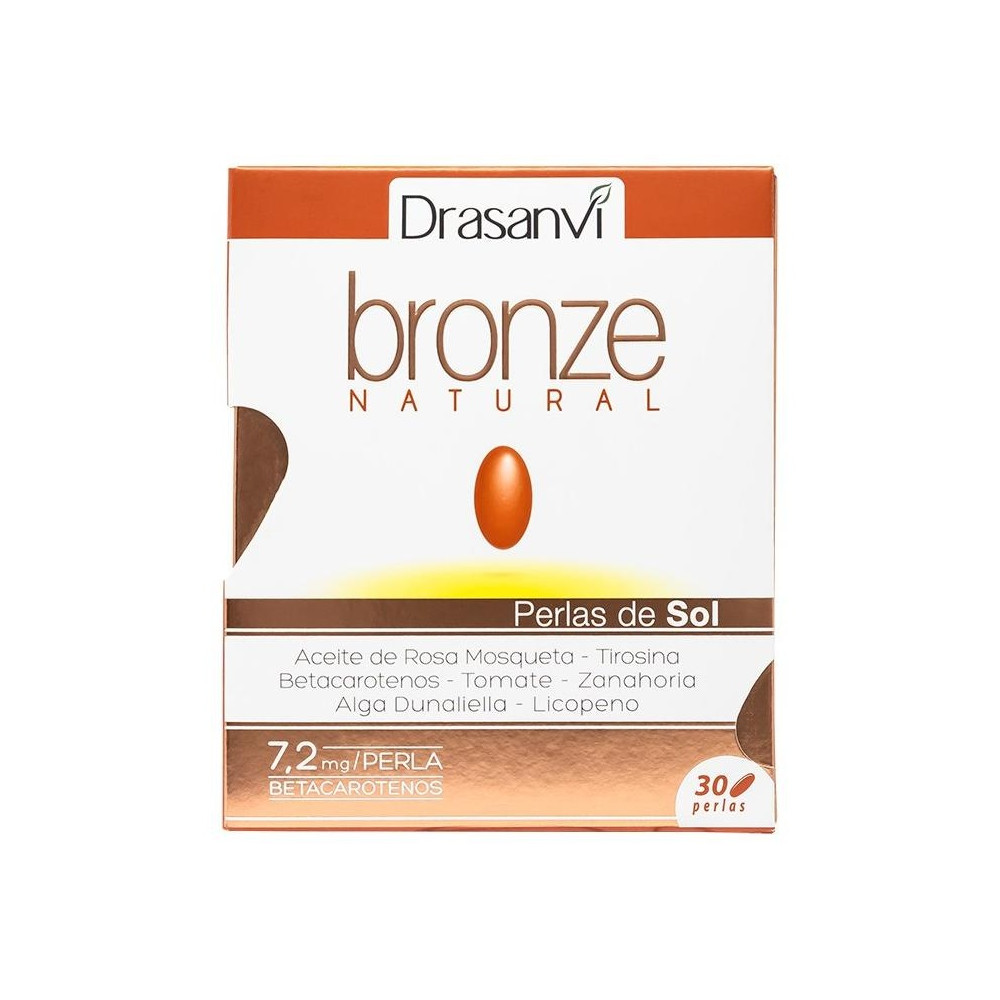 Bronze Natural Perlas De Sol Betacarotenos 30U