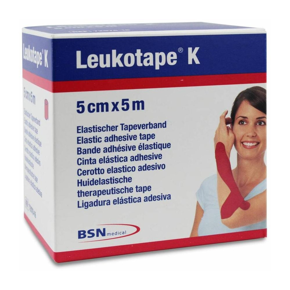 Leukotape K Cinta Autoadhesiva Elástica 5 Cm X 5 M, 1 Ud